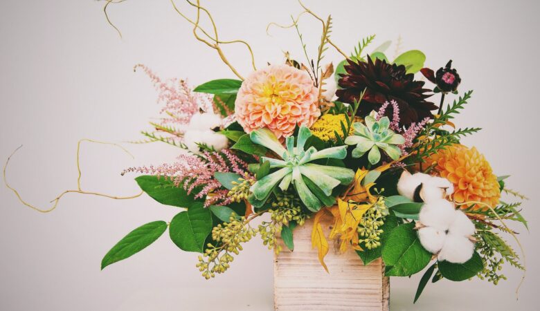 How harmony is used in floral design