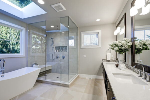 Your bathroom is a sanctuary, and you can elevate this area with a few key elements. Here are some easy-to-achieve ways to upgrade bathroom spaces quickly.